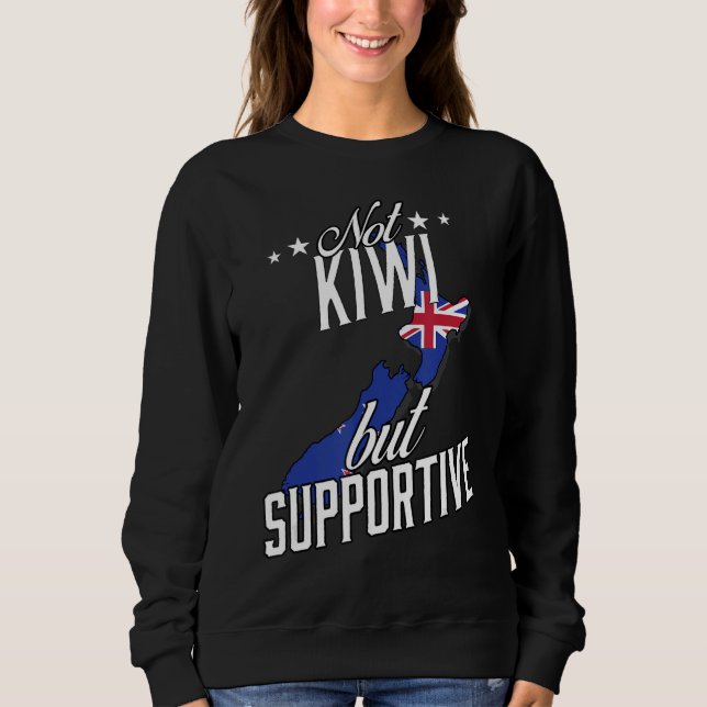 Camiseta Não Kiwi, Mas Viagem turístico de apoio Kiwi, Nova (Frente)