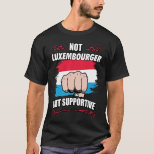 Camiseta Não Luxemburguês, Mas Viagem turístico Lux de apoi