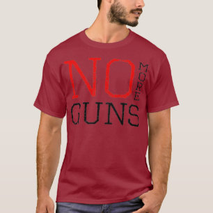 Camiseta Não Mais Controle de Armas Anti-Arma para Parar V