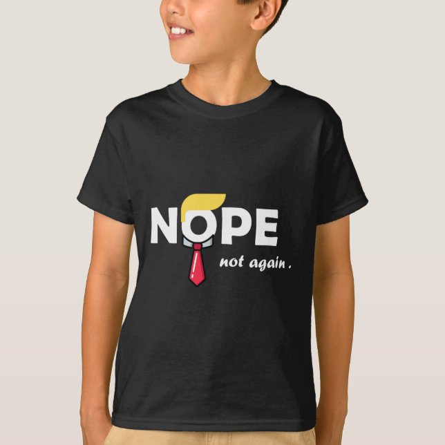 Camiseta Não Mais Engraçado Votar Tee (Frente)