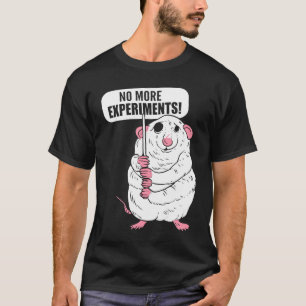 Camiseta Não Mais Experimentos Conservacionistas ou Ecologi