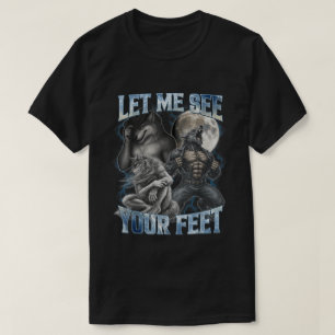 Camiseta Não Mais Senhor Cara Legal, Funny Alpha Wolf Meme 