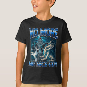 Camiseta Não Mais Senhor Cara Legal, Lobo Alfa Divertido, M