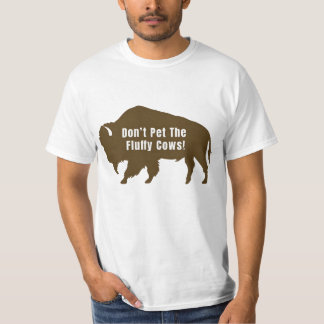 Camiseta Não mastigue o adesivo de vacas fofinhas