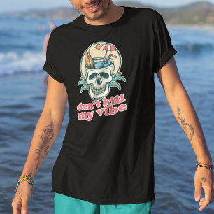 Camiseta Não Matar meu crânio de praia de Vibe