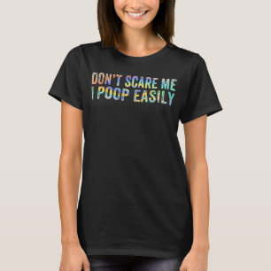 Camiseta Não me assuste, eu faço um humor adulto fácil para
