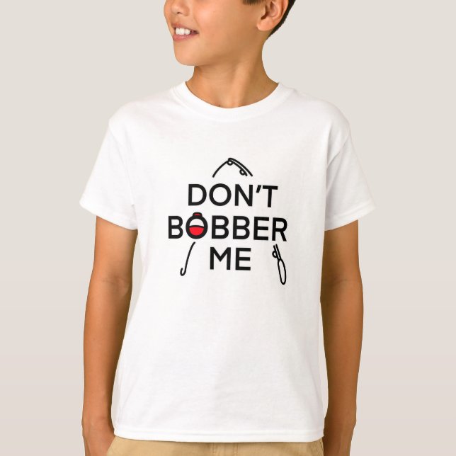 Camiseta Não me Balance, Estou Pescando  (Frente)
