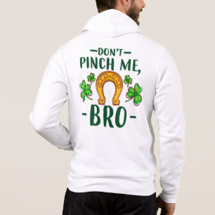 Camiseta Não Me Belisque Irmão Design de Dia de São Patríci