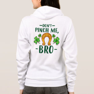 Camiseta Não Me Belisque Irmão Design de Dia de São Patríci