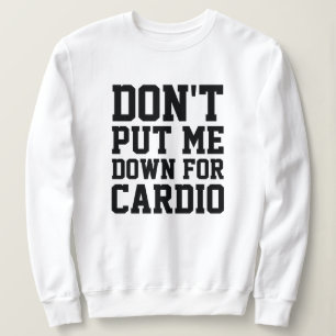 Camiseta Não me coloque para o Cardio