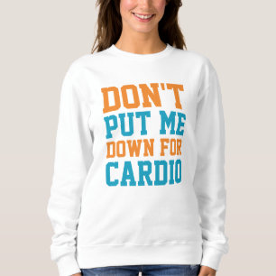 Camiseta Não me coloque para o Cardio