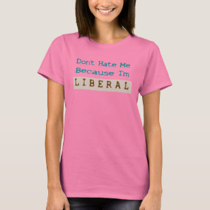 Camiseta Não me deie porque eu sou liberal