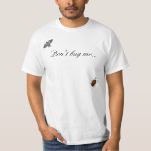 Camiseta "Não me desinsete…" Taxonomia da entomologia do