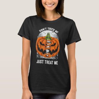 Camiseta Não me engane, apenas me trate Halloween 1
