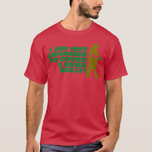 Camiseta Não me envergonho da minha barriga de cerveja 6