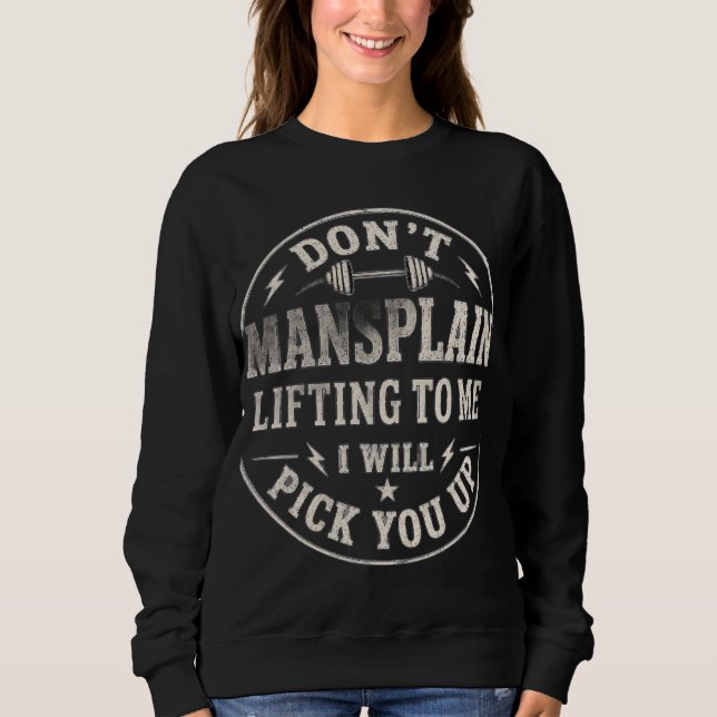 Camiseta Não Me Explique Levantamento de Peso de Forma Cond (Frente)
