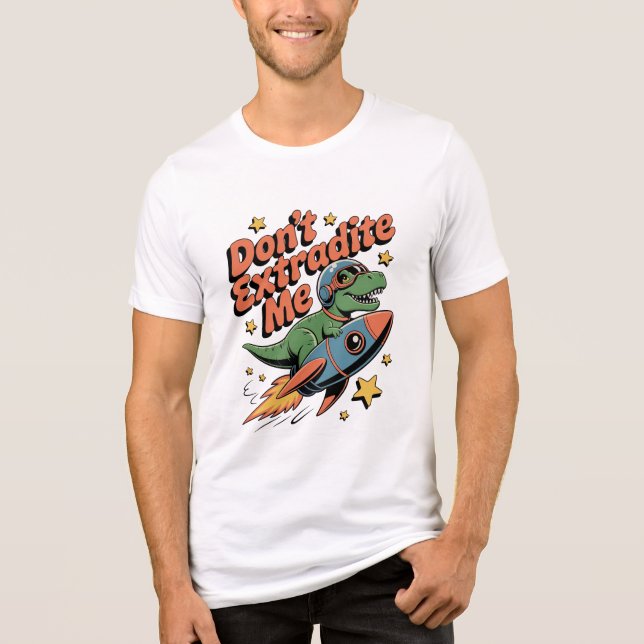 Camiseta Não me extradite (Frente)