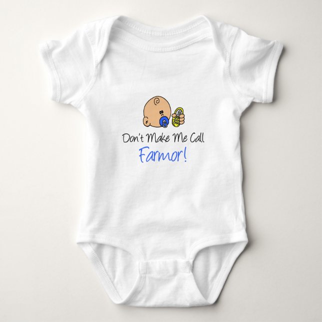Camiseta Não me faça chamar de Farmor (Frente)