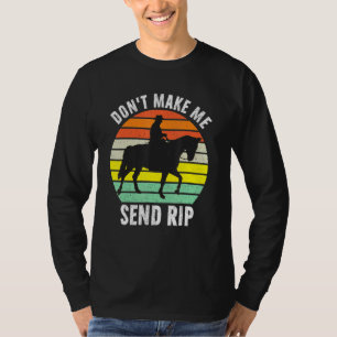 Camiseta Não me faça mandar Rip Sarcastic Dark Humor Engraç