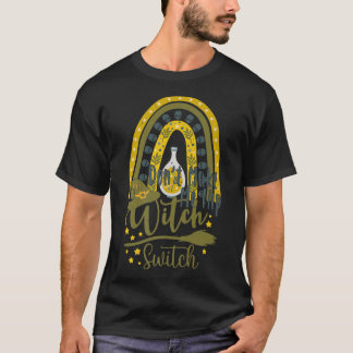 Camiseta não me faça sacudir meu interruptor de bruxas hall