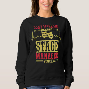Camiseta Não me faça usar meu Palco Manager Voice Palco Man