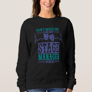Camiseta Não me faça usar meu Palco Manager Voice Palco Man