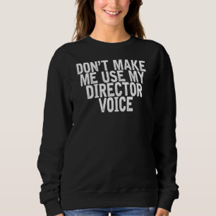 Camiseta Não me faça usar minha citação de Piada de Voz do
