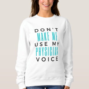Camiseta Não me faça usar minha voz 2 médica