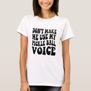 Camiseta Não me faça usar minha voz de BOLA