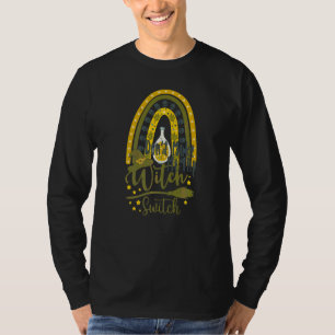 Camiseta Não Me Faça Virar Meu Interruptor de Bruxa Hallowe