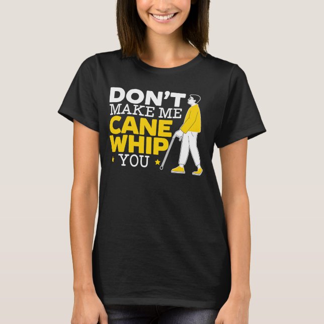 Camiseta Não me faças chorar-te, Awarenes cegos. (Frente)