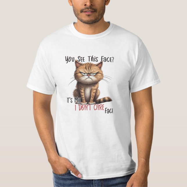 Camiseta Não Me Importo (Frente)