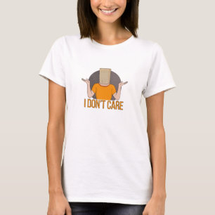 Camiseta Não me importo.