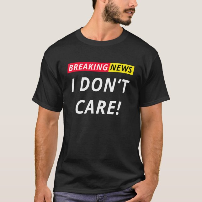Camiseta Não me importo de dizer Sta (Frente)