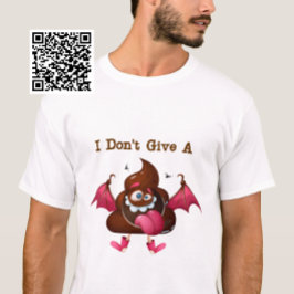 Camiseta Não Me Importo Um Comino