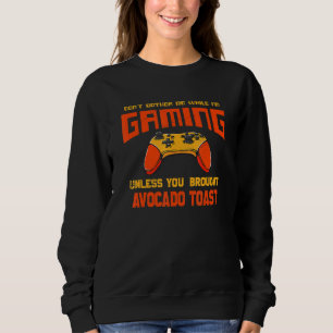 Camiseta Não Me Incomode Enquanto Estou Jogando Torrada D
