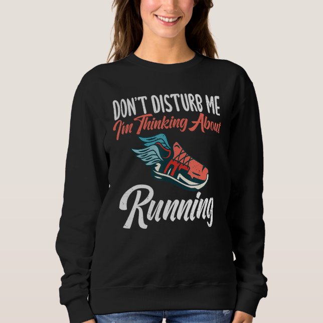 Camiseta Não Me Incomode Estou Pensando Em Correr (Frente)