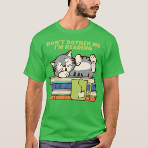 Camiseta Não Me Incomode Lendo