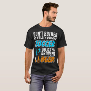 Camiseta Não me incomode quando eu olhar o Tshirt do