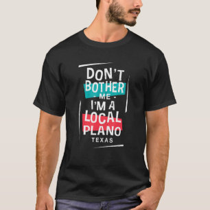 Camiseta Não me incomode, sou uma viagem local de férias Pl