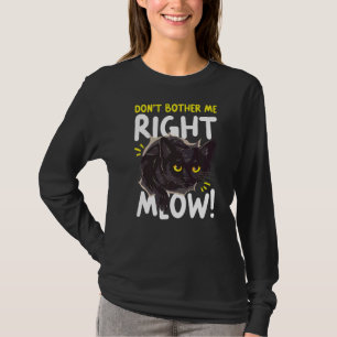 Camiseta Não me manche direito de comer um gato