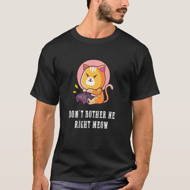 Camiseta Não Me Obedeça À Direita Nos Vídeo-Jogos Gaming Ca (Frente)