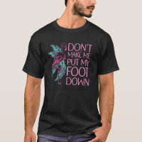 Não me obrigues a pôr o pé no pássaro Flamingo