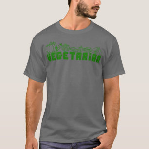 Camiseta Não me pergunte por que sou vegetariano vegetarian