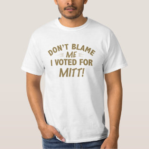 Camiseta Não me responsabilize que eu votei para a LUVA