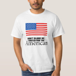 Camiseta Não me responsabilize que eu votei para o