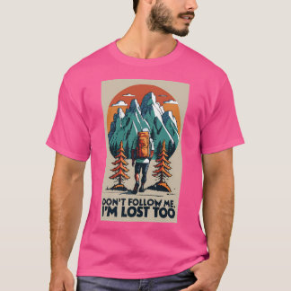 Camiseta Não Me Siga Também Estou Perdido - Dolomites A Cam