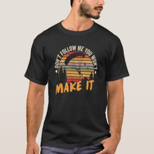 Camiseta Não Me Siga Você Não Vai Conseguir Céu em Queda Li