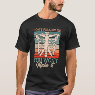 Camiseta Não me sigas, não vais fazer disso tecnologia radi