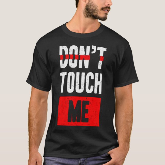 Camiseta Não me toque (Frente)